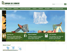 Tablet Screenshot of banque-habitat.com.lb